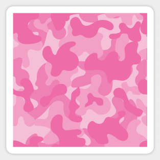 Pink camouflage Sticker